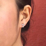 Nina Designs Earrings: Hummingbird Post-ESSE Purse Museum & Store