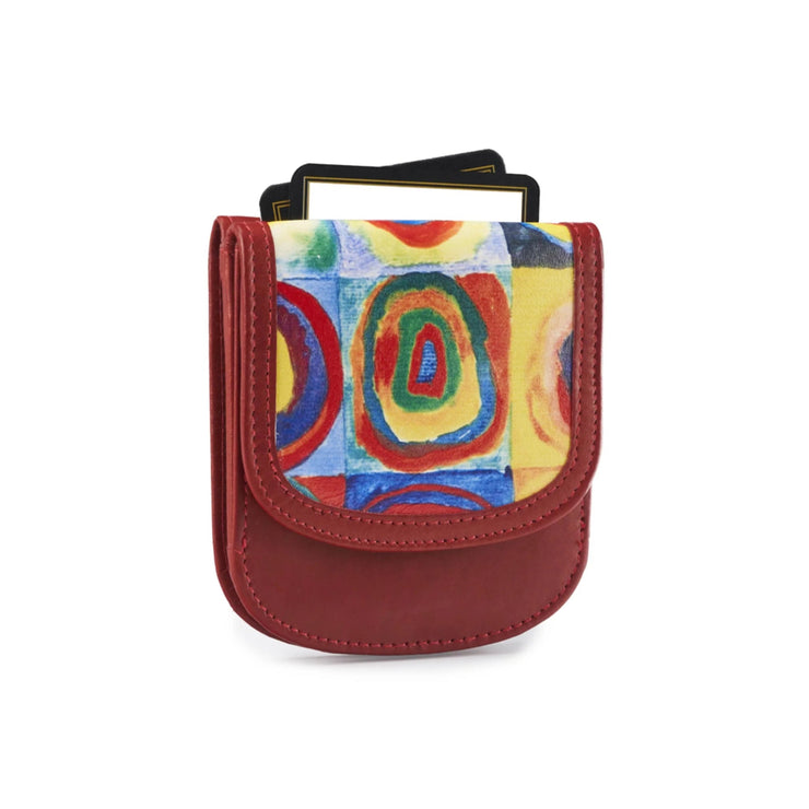 Taxi Wallet: Leather Artist Series-ESSE Purse Museum & Store