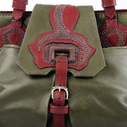 Anya Sushko Bowgard Handbag: Green-ESSE Purse Museum & Store