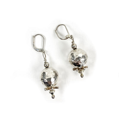 Mary Allison Sterling Bobble Earrings-ESSE Purse Museum & Store
