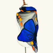 Pomegranate Moon Scarf: Morpho Butterfly-ESSE Purse Museum & Store