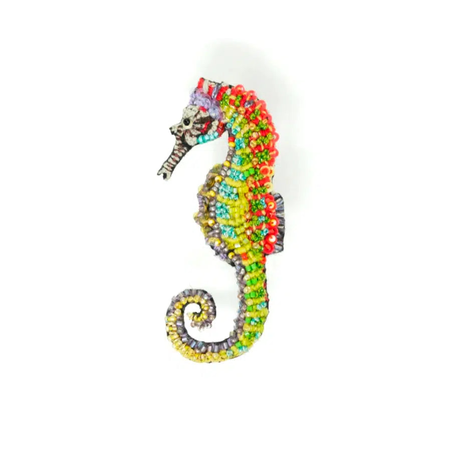 Trovelore Brooch: Spotted Seahorse-ESSE Purse Museum & Store