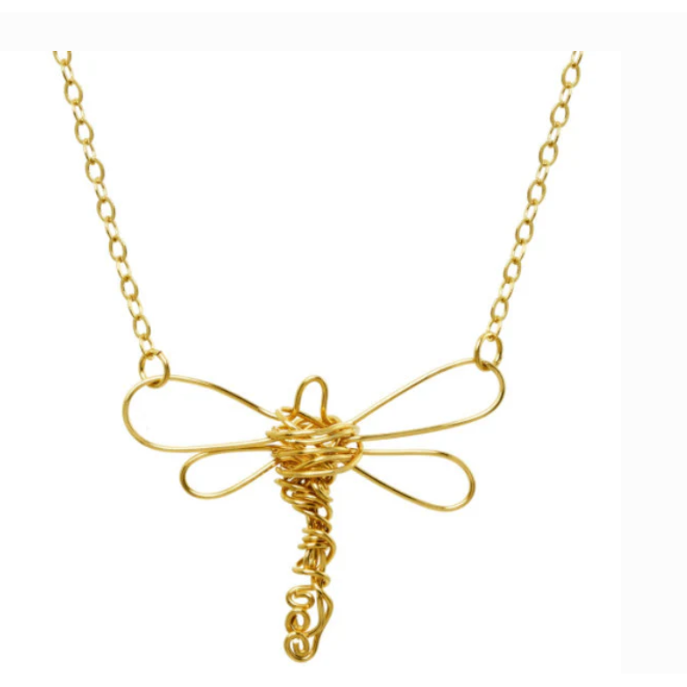Anne Woodman Jewelry: Dragonfly Necklace