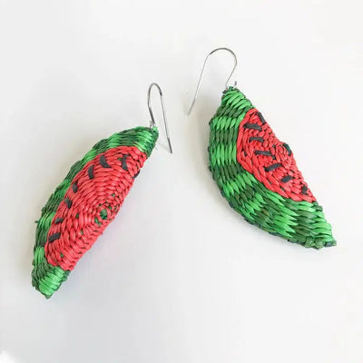 Belart Earrings: Medium Watermelon-ESSE Purse Museum & Store