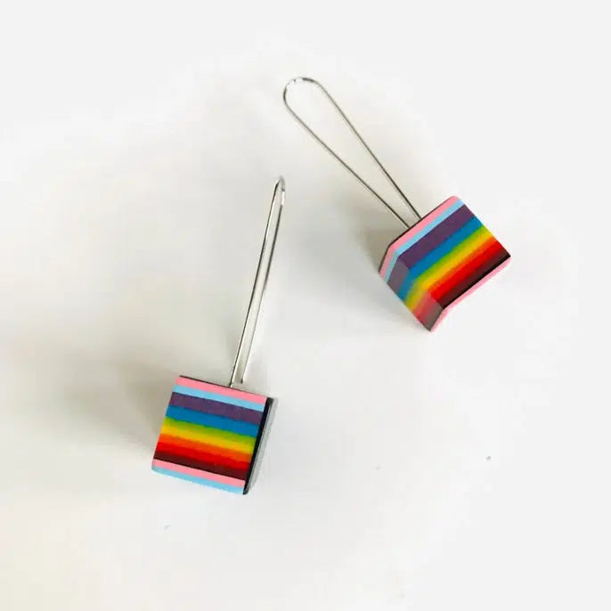 Belart Earrings: Proud To Be Cubes-ESSE Purse Museum & Store