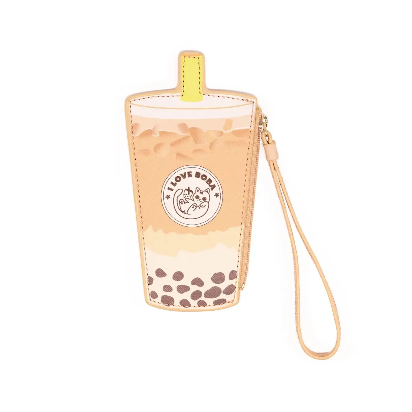 Bewaltz Wristlet: Boba Milk Tea