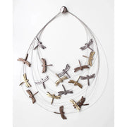 Beyond Threads Necklace: Metallic Dragonfly-ESSE Purse Museum & Store