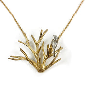 Chee-Me-No Gold Treetop Necklace-ESSE Purse Museum & Store