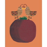 Bunny With A Toolbelt Card: Lovebirds on a Pomegranate-ESSE Purse Museum & Store