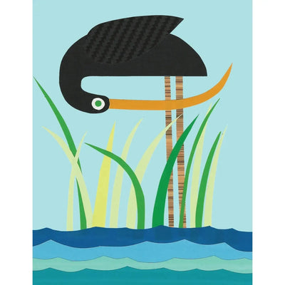 Bunny With A Toolbelt Card: Marsh Bird-ESSE Purse Museum & Store
