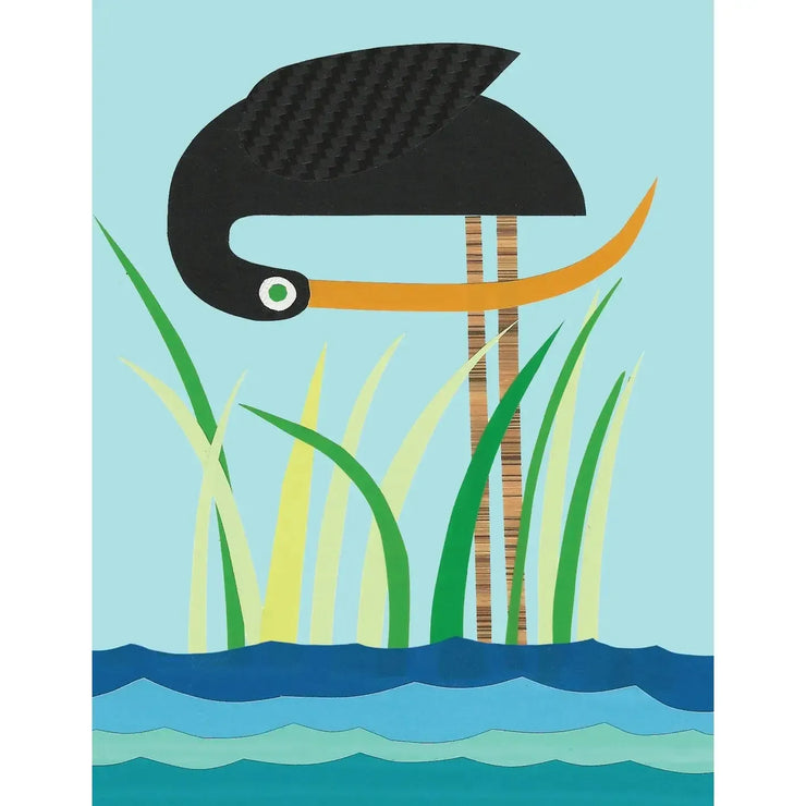 Bunny With A Toolbelt Card: Marsh Bird-ESSE Purse Museum & Store