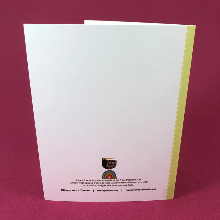 Bunny With A Toolbelt Card: Thanks-ESSE Purse Museum & Store