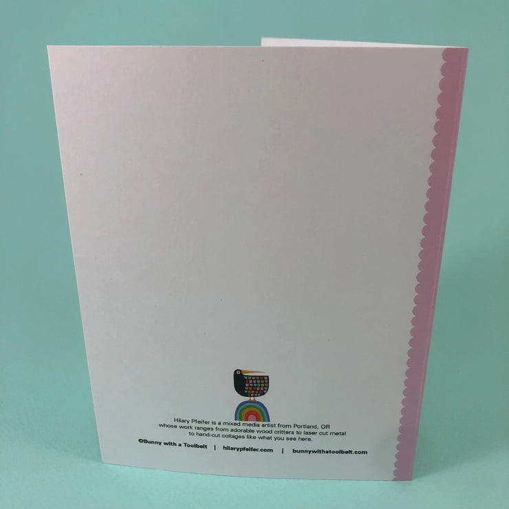 Bunny With A Toolbelt Card: You Rock-ESSE Purse Museum & Store
