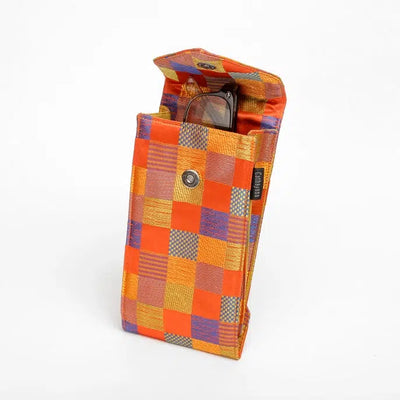 Cathayana Eyeglasses Holder: Checker Patterns-ESSE Purse Museum & Store