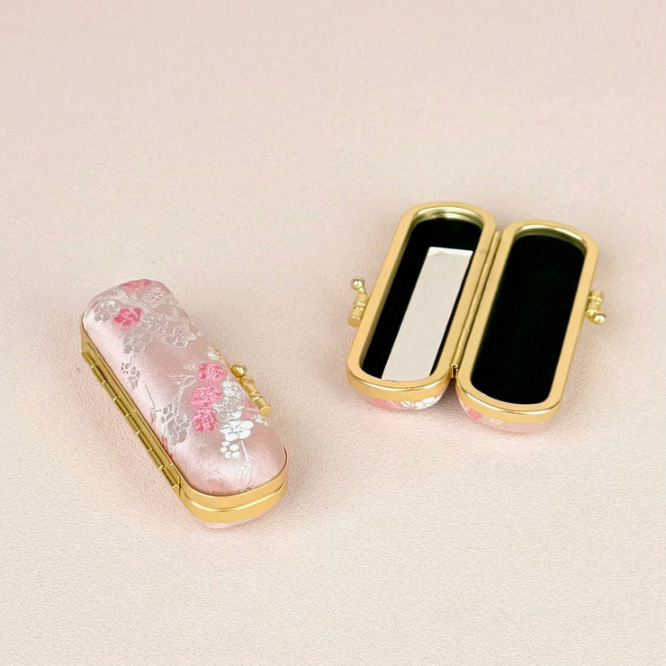Cathayana: Lipstick Holder, Cherry Blossoms-ESSE Purse Museum & Store
