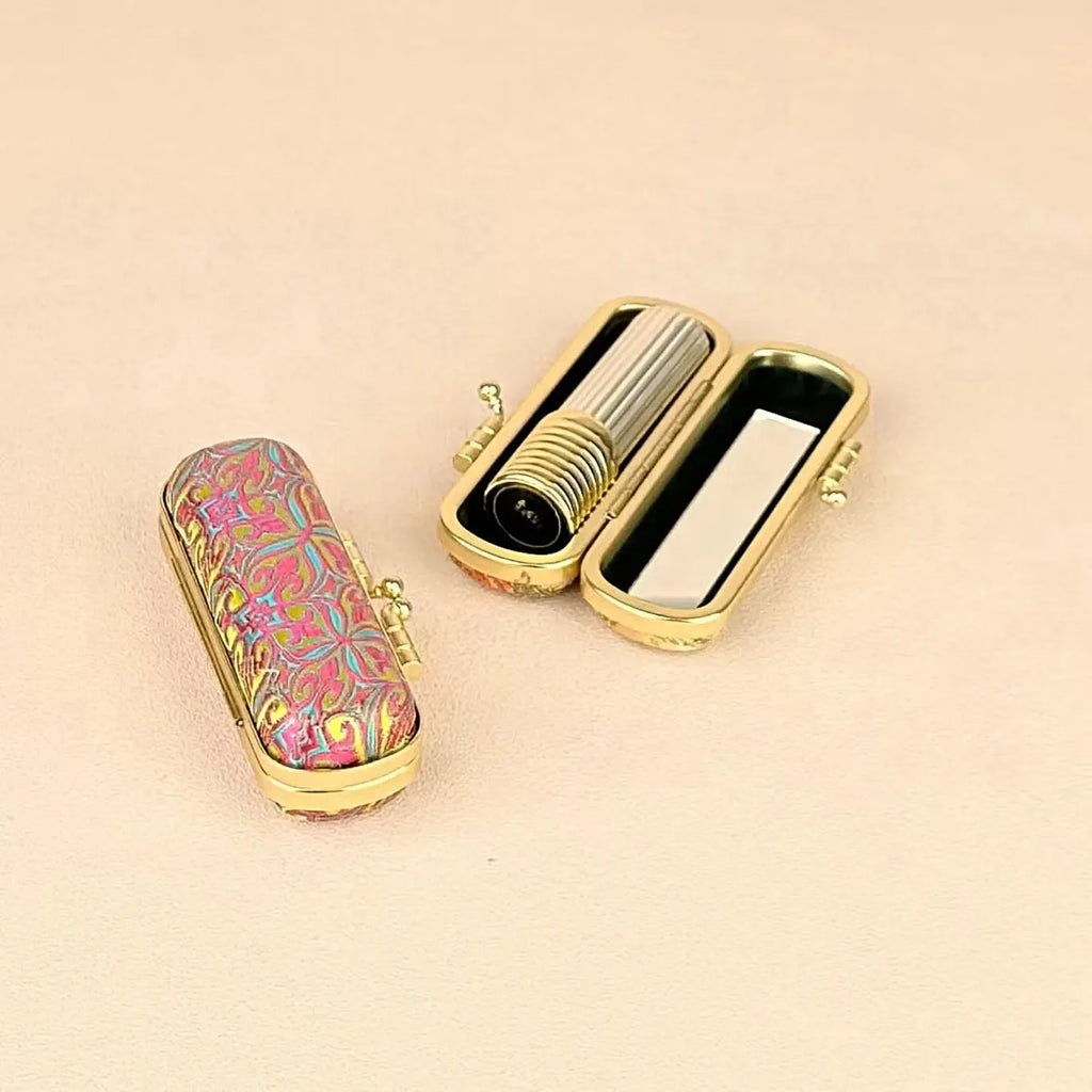 Cathayana: Lipstick Holder, Exotic Pattern-ESSE Purse Museum & Store