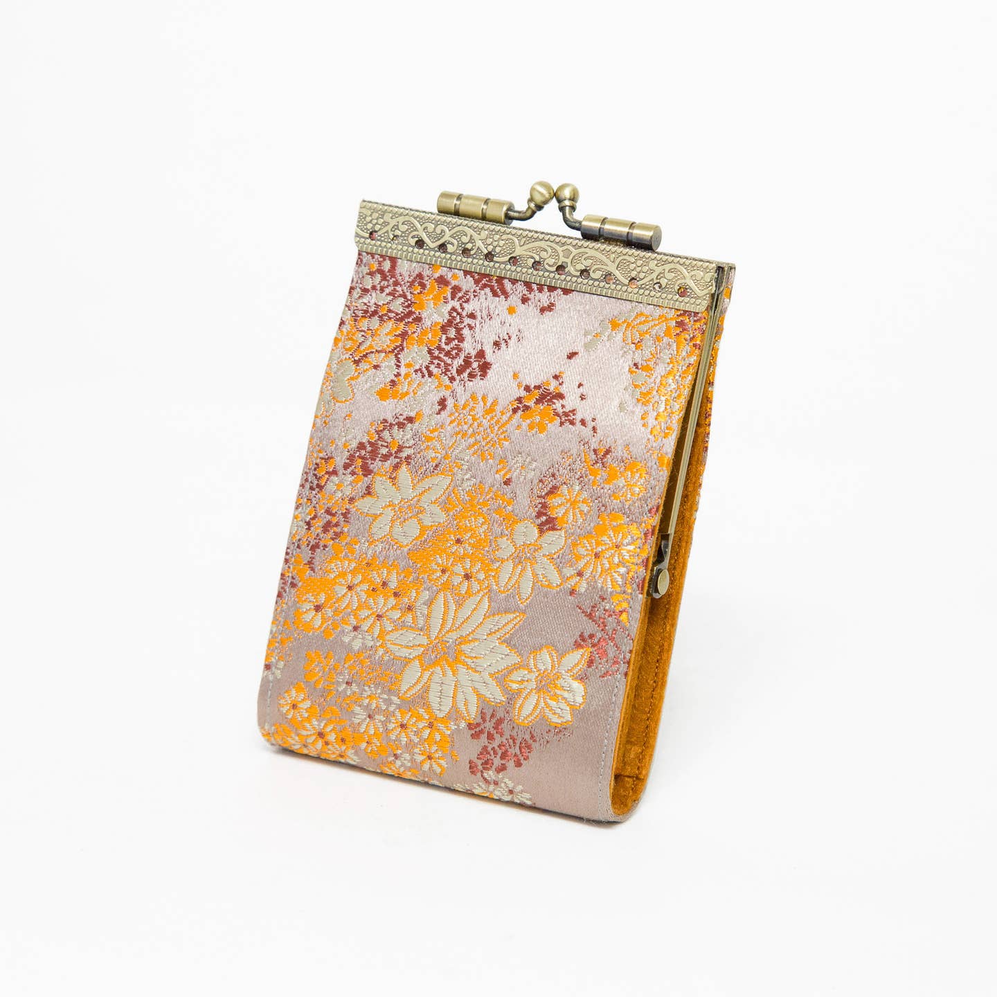 Cathayana Wallet: RFID Floral Card Holder