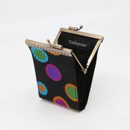 Cathayana Wallet: RFID Polka Dot Card Holder-ESSE Purse Museum & Store