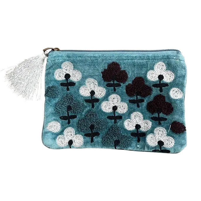 Chloe Lex Pouch Blue Flowers ESSE Purse Museum Store