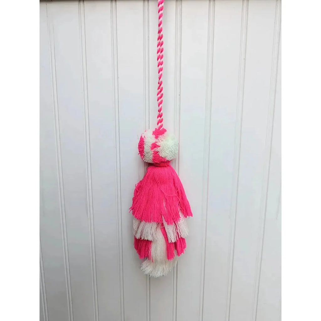 Chloe & Lex Tassel: Vibrant Pink-ESSE Purse Museum & Store