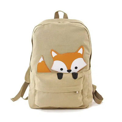 Comeco Backpack: Peeking Baby Fox-ESSE Purse Museum & Store