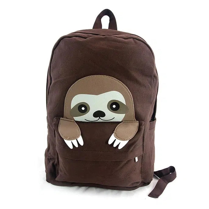 Comeco Backpack: Peeking Baby Sloth-ESSE Purse Museum & Store