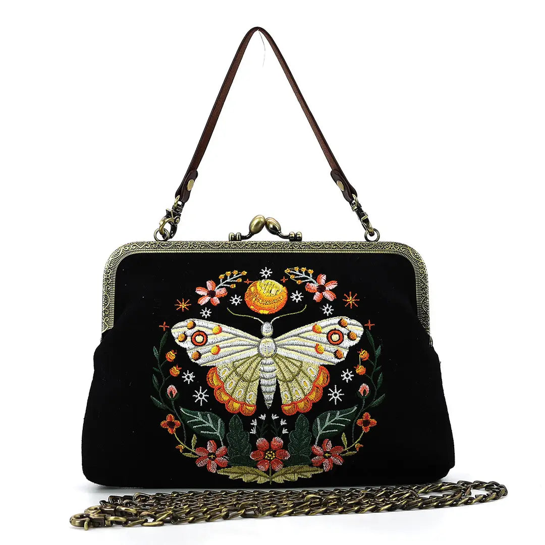 Comeco Bag: Kisslock Luna Butterfly
