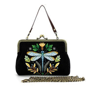 Comeco Bag: Kisslock Vintage Dragonfly-ESSE Purse Museum & Store