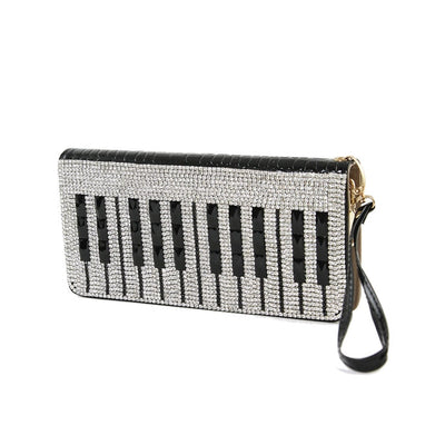 Comeco Bag: Rhinestone Keyboard Clutch-ESSE Purse Museum & Store