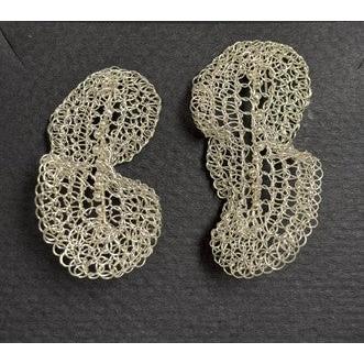 Cottler Fox Earrings: Ruffles with Glass Beads