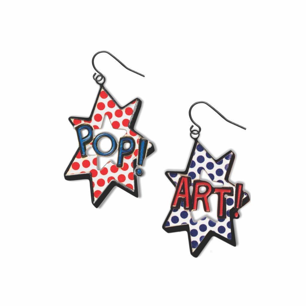 David Howell & Company Earrings: Pop Art