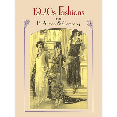 Dover Book: 1920's Fashions Paperback-ESSE Purse Museum & Store