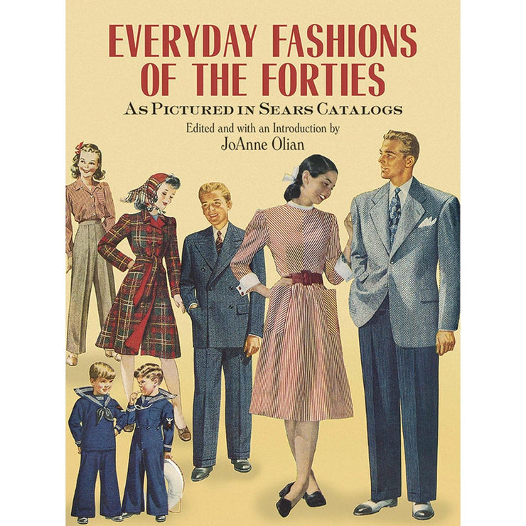 Dover Book: Everyday Fashions of the Forties-ESSE Purse Museum & Store