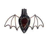 Drea Schaugaard Pendant Necklace: Bat-ESSE Purse Museum & Store