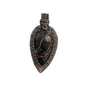 Drea Schaugaard Pendant Necklace: Raven-ESSE Purse Museum & Store