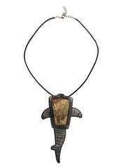 Drea Schaugaard Pendant Necklace: Whale Shark-ESSE Purse Museum & Store