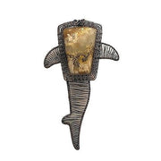 Drea Schaugaard Pendant Necklace: Whale Shark-ESSE Purse Museum & Store