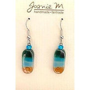 Dunitz & Company Earrings: Joanie M, Tiny Glass Ovals-ESSE Purse Museum & Store
