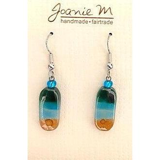 Dunitz & Company Earrings: Joanie M, Tiny Glass Ovals-ESSE Purse Museum & Store