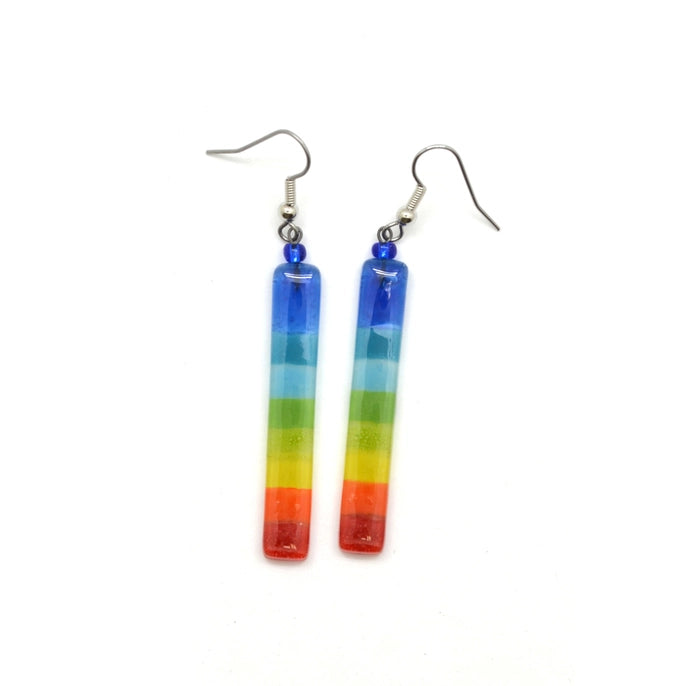 Dunitz & Company Earrings: Long Rainbow Sticks-ESSE Purse Museum & Store