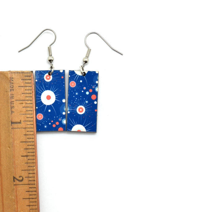 Dunitz & Company Earrings: Mid Century Ships-ESSE Purse Museum & Store