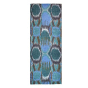 Dupatta Designs Scarf: Blue Bisbee Ikat Inspired-ESSE Purse Museum & Store