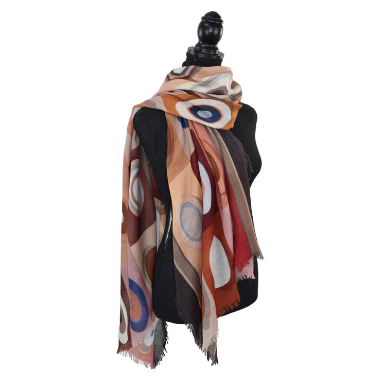 Dupatta Designs Scarf: Goshen Autumnal Circle-ESSE Purse Museum & Store