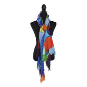 Dupatta Designs Scarf: Martin Colorful Mixed Geo Print-ESSE Purse Museum & Store