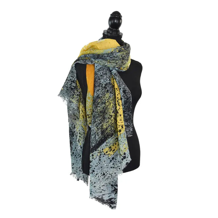 Dupatta Designs Scarf: Oversized Wool O'Shay-ESSE Purse Museum & Store