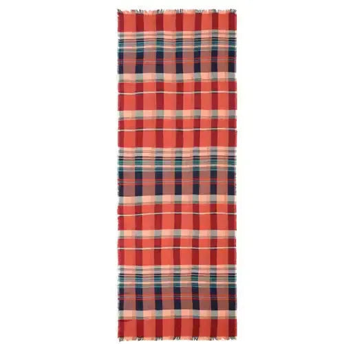 Dupatta Designs Scarf: Rominoff Plaid-ESSE Purse Museum & Store