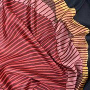 Dupatta Designs Scarf: Silk Montenegro Ginkgo-ESSE Purse Museum & Store