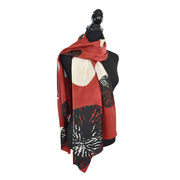 Dupatta Designs Scarf: Socotra Modern Silk Twill-ESSE Purse Museum & Store