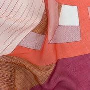 Dupatta Designs Scarf: Vision Screenprint Basketweave-ESSE Purse Museum & Store