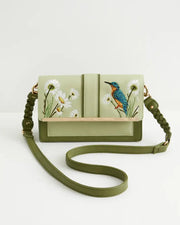 Fable England: Embroidered Kingfisher Crossbody-ESSE Purse Museum & Store